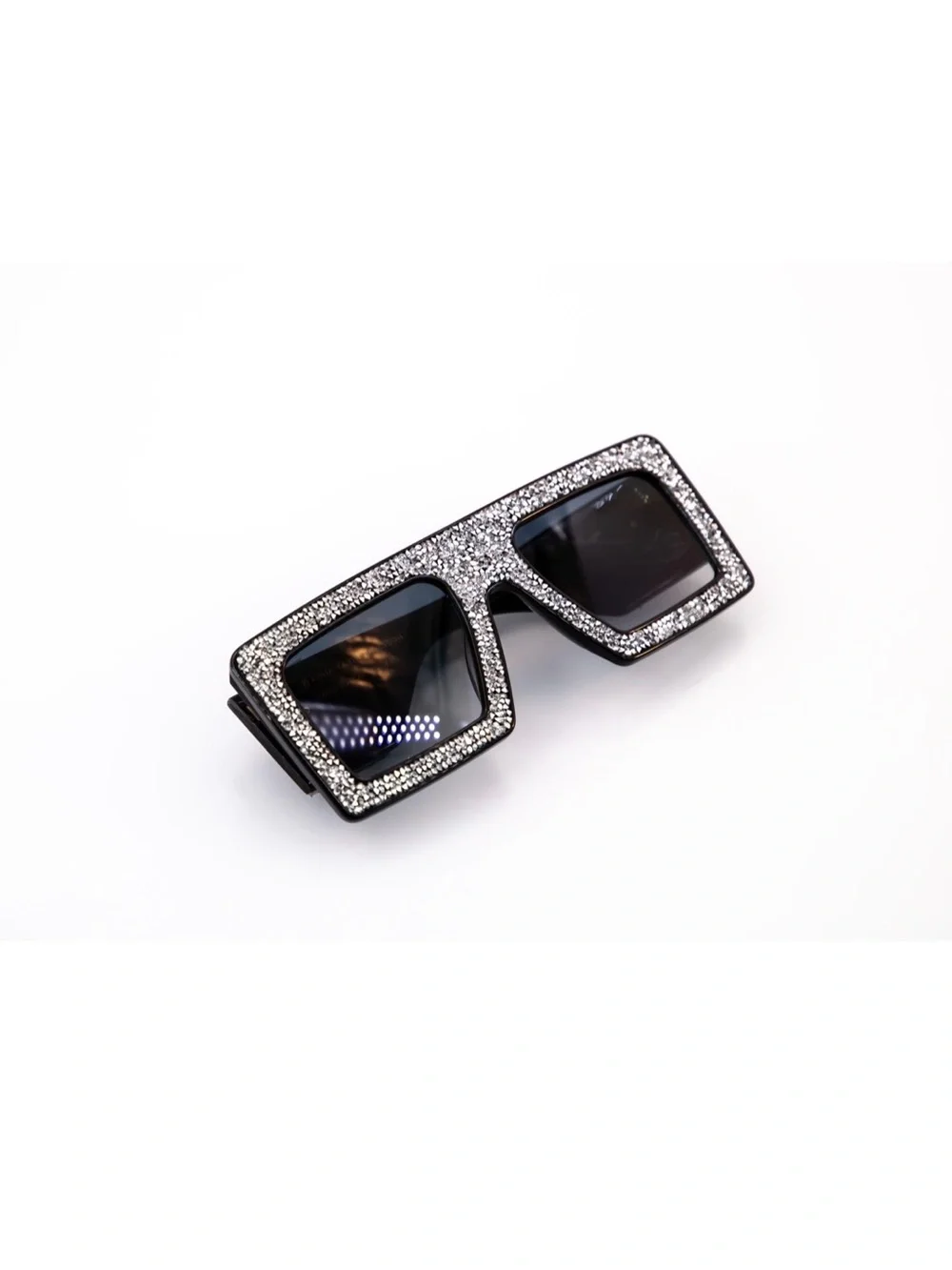 New Anna Karin Karlsson Mother Beep Ice Crystal Black Sunglasses Authentic